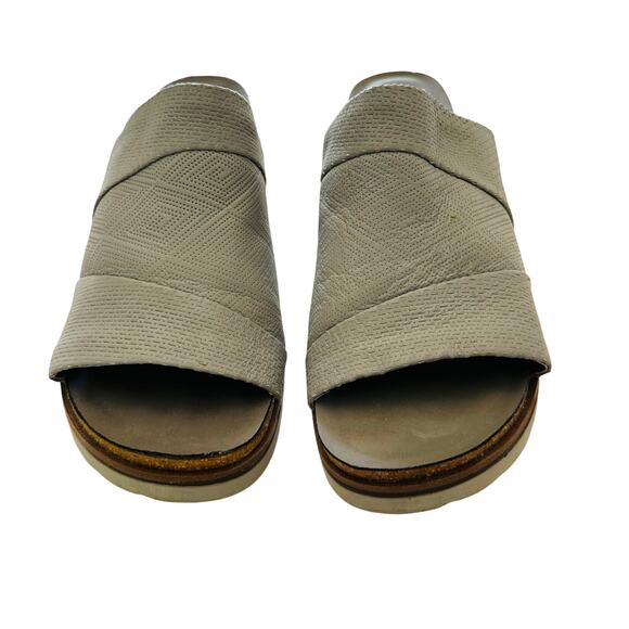 OTBT Earthshine Wedge Sandal - Sz 11 - Gray - Picture 4 of 8